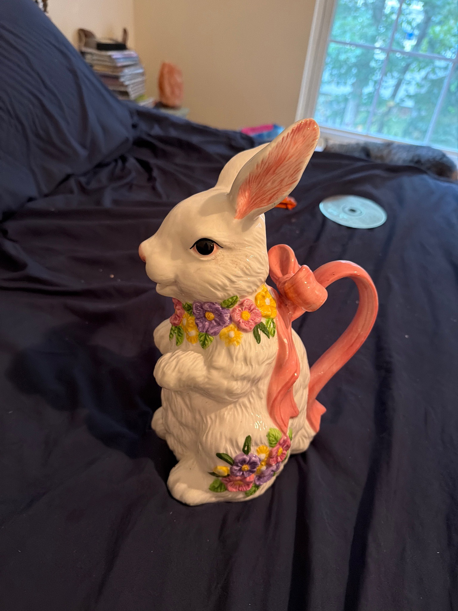 Submitted photo of Ceramic rabbit pitcher