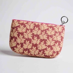 Floral Embroidered Coin Purse