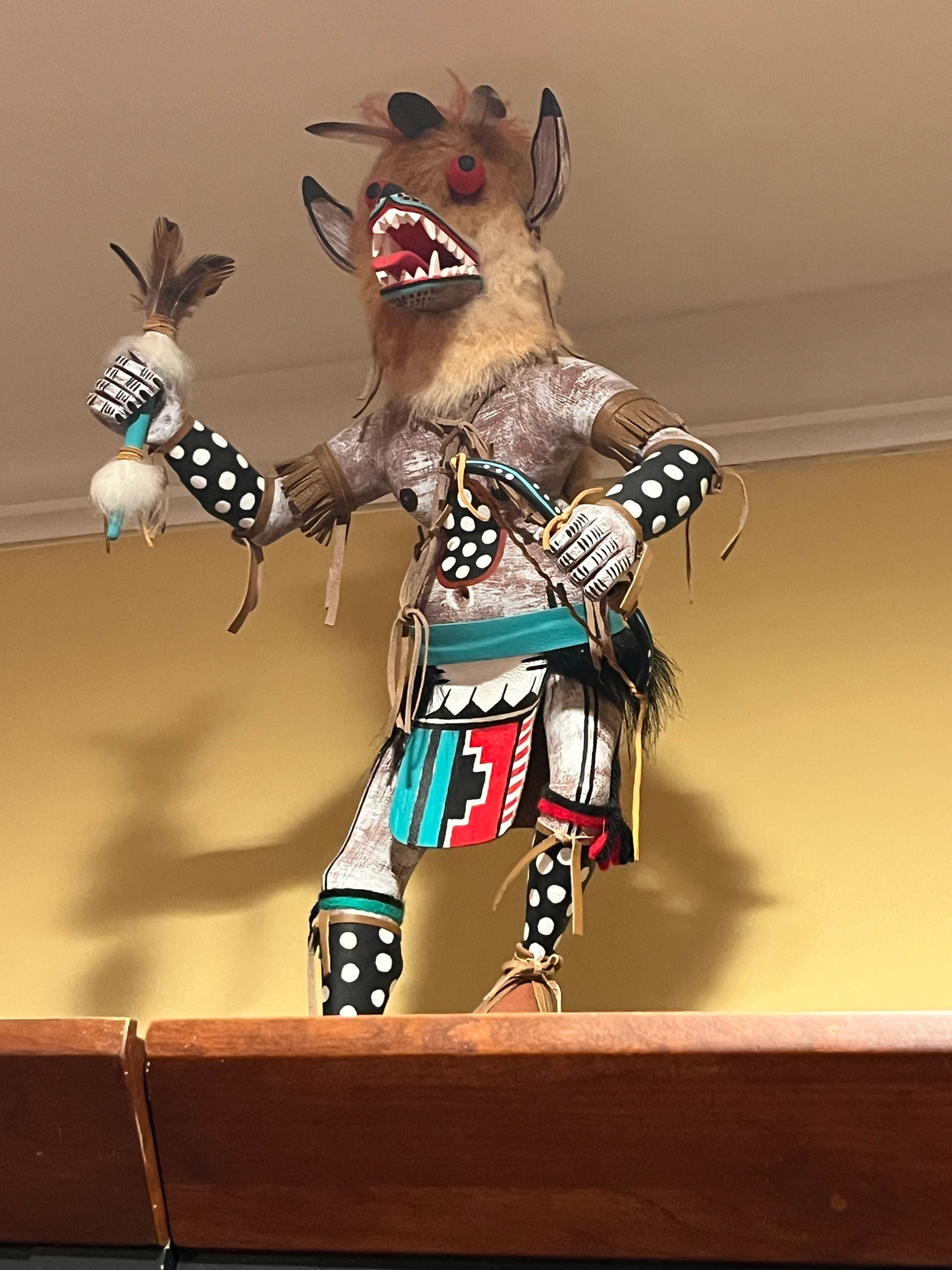 Submitted photo of Kachina doll figure
