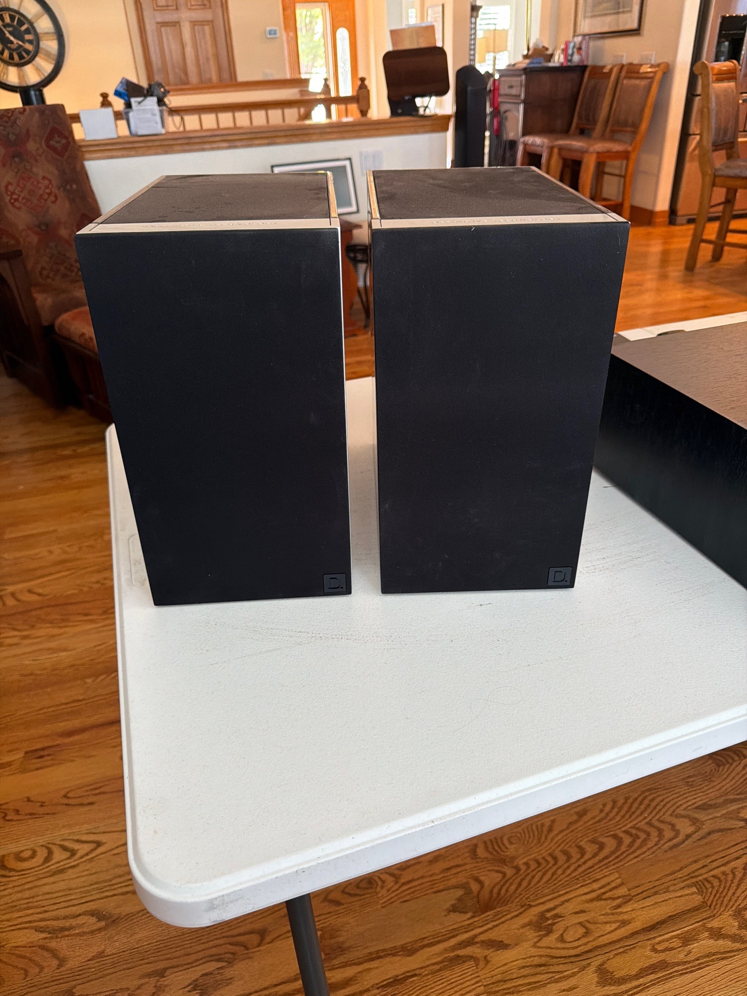 Submitted photo of Definitive Technology speakers (not authenticated)