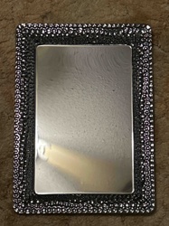 Vintage Textured Sterling Silver Serving Tray