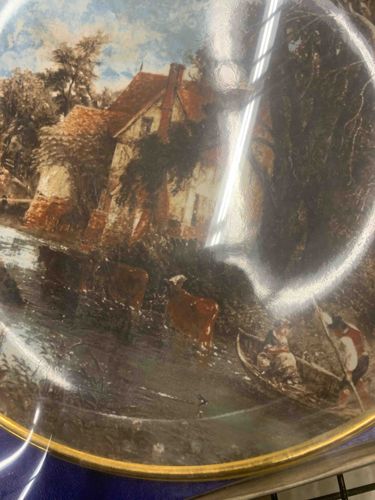 Decorative Plate: Stratford England Landscape
