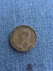 King George VI Dodecagonal Shilling