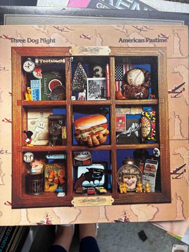 American Pastime by Three Dog Night (Vinyl Record Album Cover)