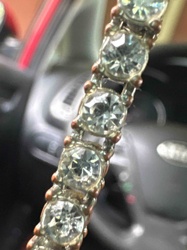 Gemstone Inline Tennis Bracelet (Partial)