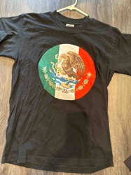 Vintage Mexico Flag Emblem T-Shirt