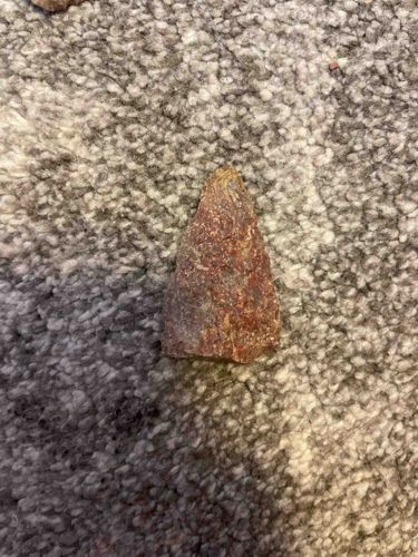 Reddish-Brown Rock Fragment