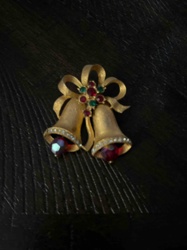 Christmas Bell Brooch