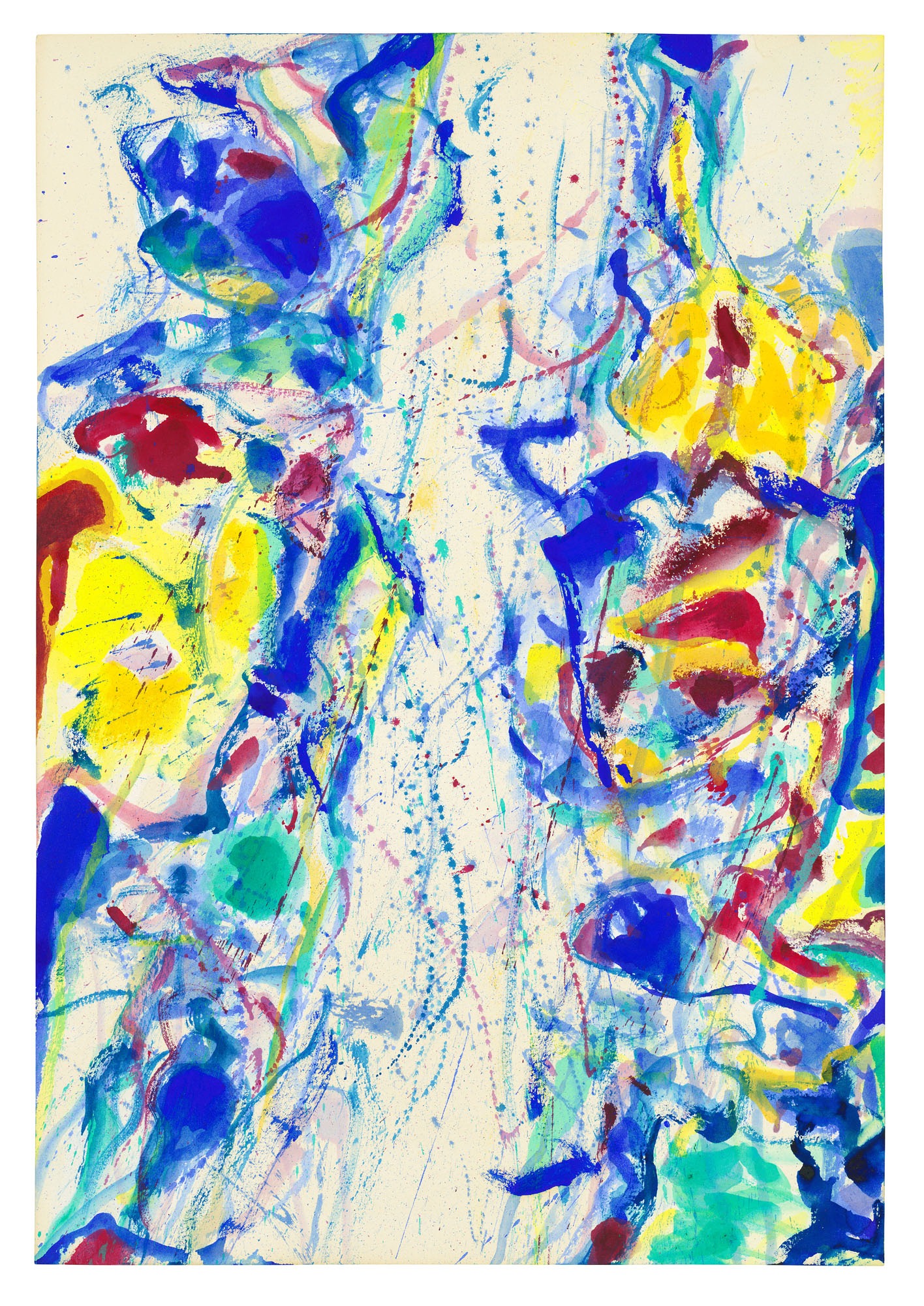 Submitted photo of Abstract painting in the manner of Abstract Expressionism