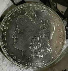 1889 Morgan Silver Dollar (Obverse)