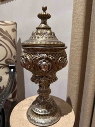 Ornate Neoclassical Style Covered Urn or Jar