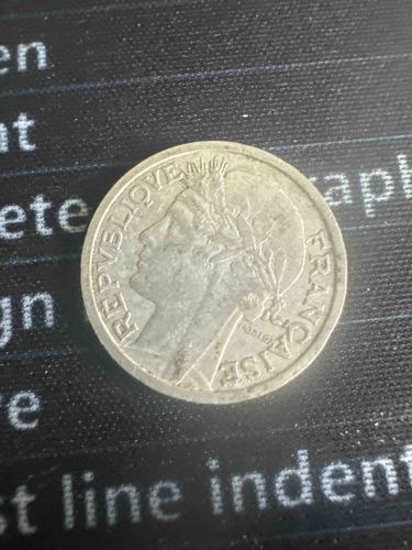 French Republic Coin (likely a Franc)