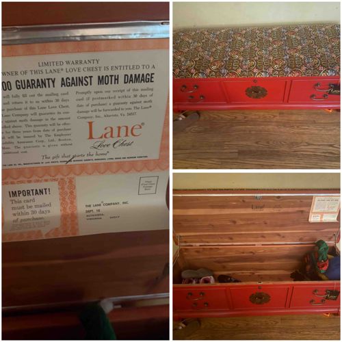 Lane Love Chest (Cedar Chest)