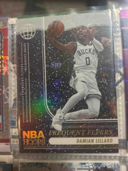 Damian Lillard NBA Hoops Frequent Flyers Trading Card