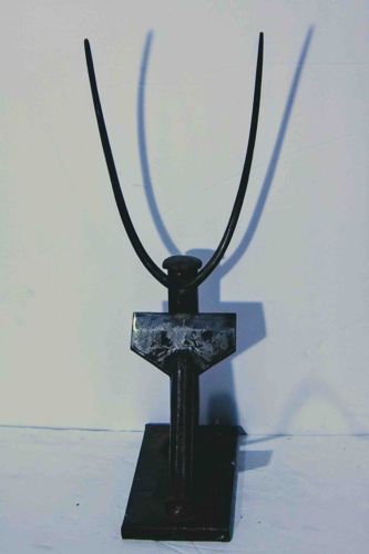 Abstract Welded Found-Object Metal Sculpture