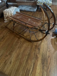 Vintage Wooden Pull Sled