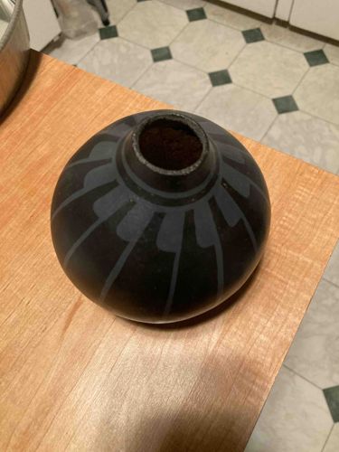 Painted New Mexico Gourd by Glen Martinez