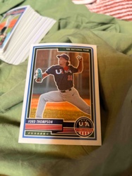 Ford Thompson 18U National Team - USA Baseball Stars & Stripes Trading Card