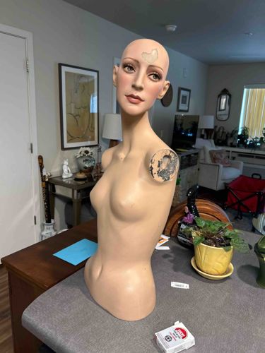 Vintage Female Mannequin Torso