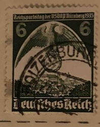Reichsparteitag der NSDAP Nürnberg 1935 (6 Pfennig)