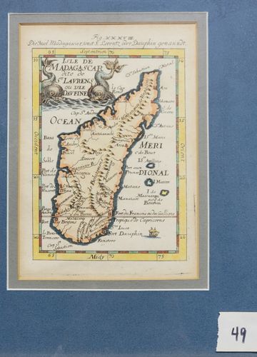Alain Manesson-Mallet - Isle de Madagascar (1683)