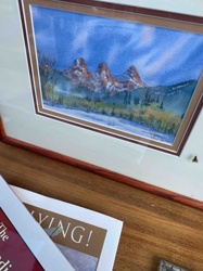 Kendra Smith Print: Mountain Landscape with River