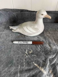 Porcelain Duck Figurine
