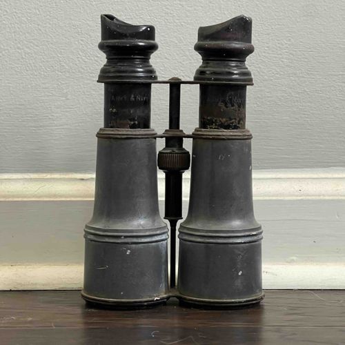 Vintage Military Field Glasses (Army & Navy Engraved)