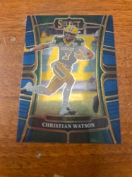 Christian Watson Panini Select Football Trading Card