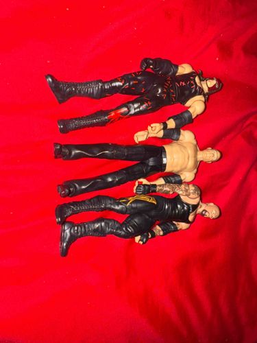 Used WWE Wrestling Action Figures (Lot of 3)