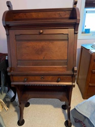 Victorian Cherry Wood Ladies' Writing Desk/Secretaire