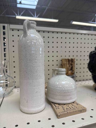 Glazed Ceramic Bottles/Jugs (Set of 2)