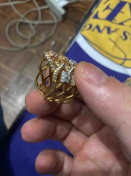 Gold and Diamond Ring