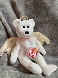 Ty Beanie Baby 'Halo' the Angel Bear