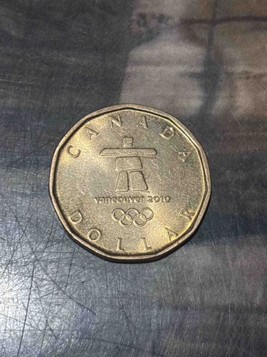 2010 Vancouver Olympic Dollar Coin