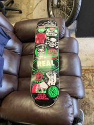 Real Skateboards Peter Ramondetta Pro Model Skateboard Deck