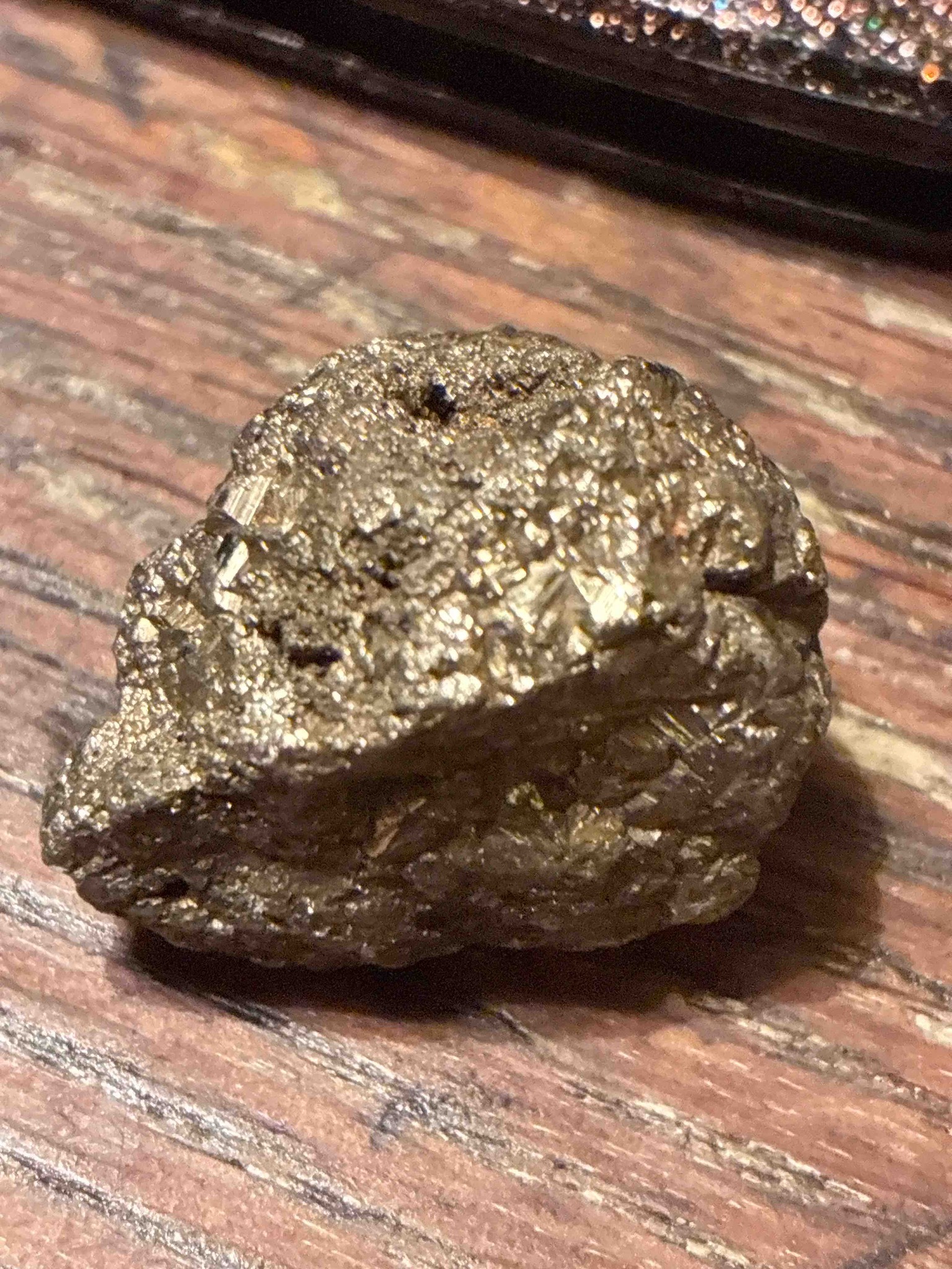 Natural Pyrite Crystal (Fool's Gold)