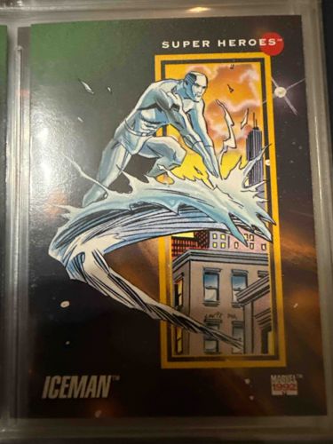 1992 Marvel Universe Series 3 Iceman Trading Card #11