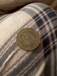 Mexican 10 Peso Bi-Metallic Coin