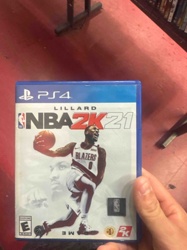 NBA 2K21 for PlayStation 4 (Standard Edition - Damian Lillard Cover)