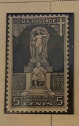 U.S. Postage John Ericsson Memorial 5 Cents Stamp