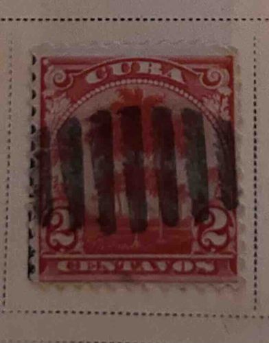 Cuban 2 Centavos Revenue Stamp
