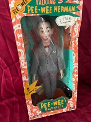 Talking Pee-wee Herman Doll in Original Box