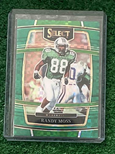 Panini Select Randy Moss Marshall University Football Card