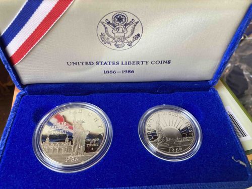 1986 United States Liberty Coin Proof Set