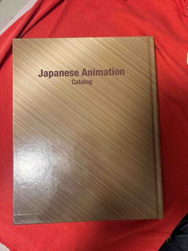 Japanese Animation Catalog with Original Cel Art