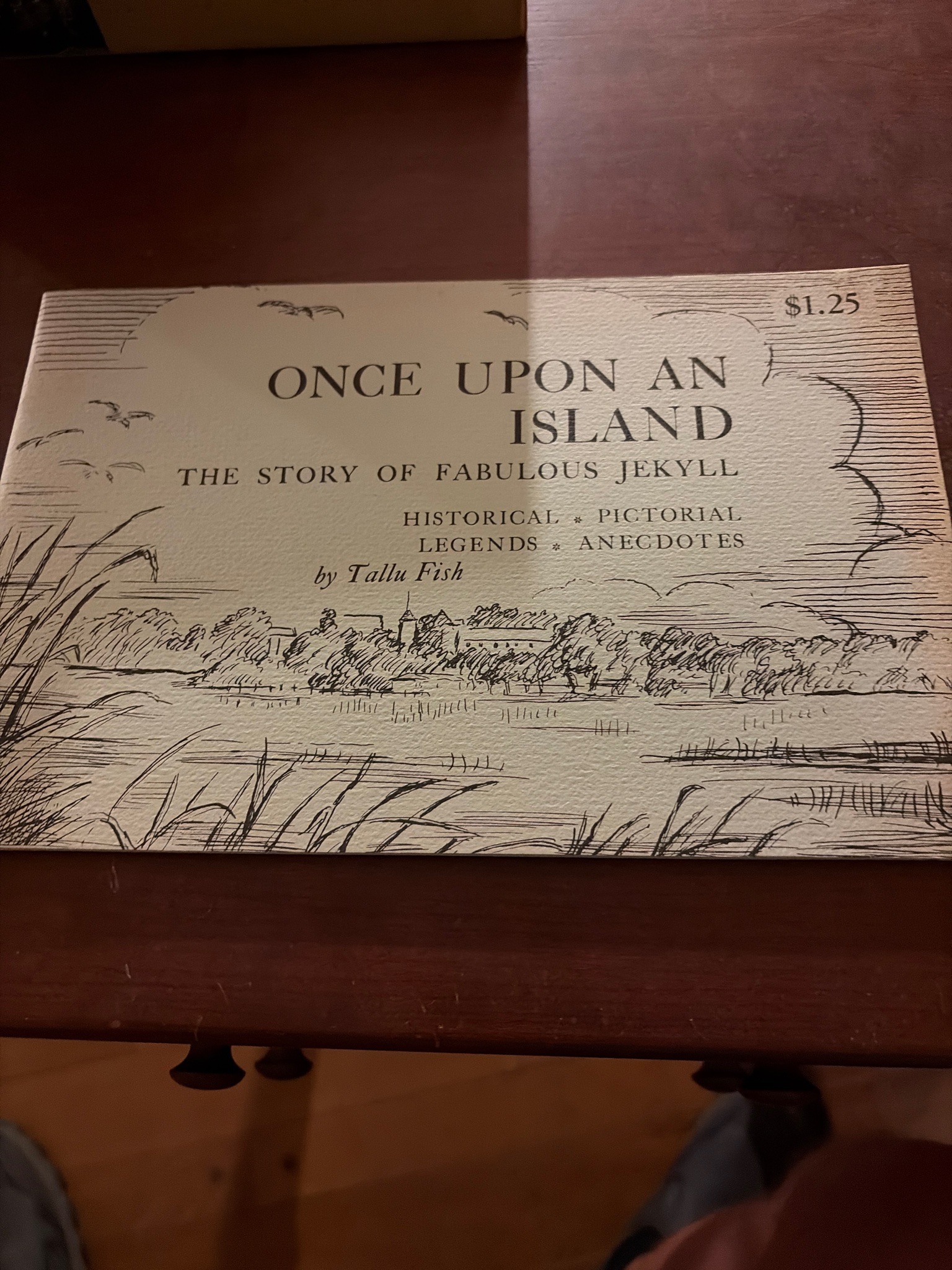 Submitted photo of Softcover book signed 'Tallu Fish' (not authenticated)