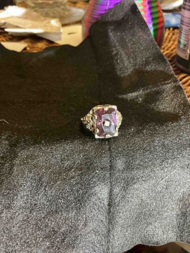 Vintage Purple Stone Ring