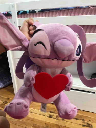 Disney Lilo & Stitch: Angel Plush Holding a Heart