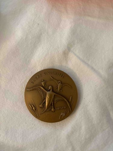Ducks Unlimited Pintail Bronze Medallion